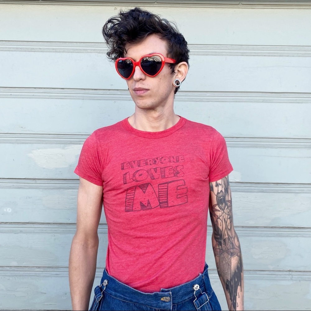 Loungefly Y2K Red “Everyone Loves Me” Tshirt